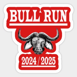 Bull Run Crypto Currency Bitcoin Sticker